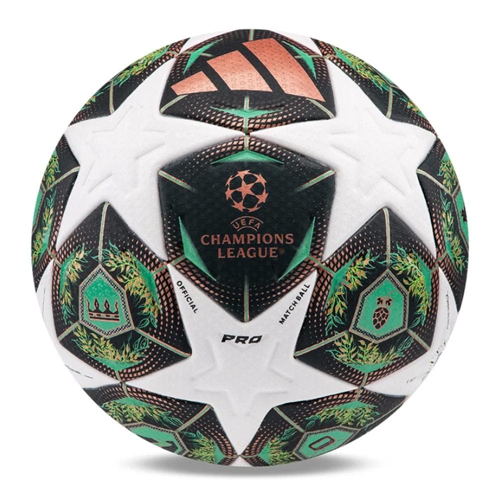 Ballon de Foot Blanc/Vert/Noir JH1279 2