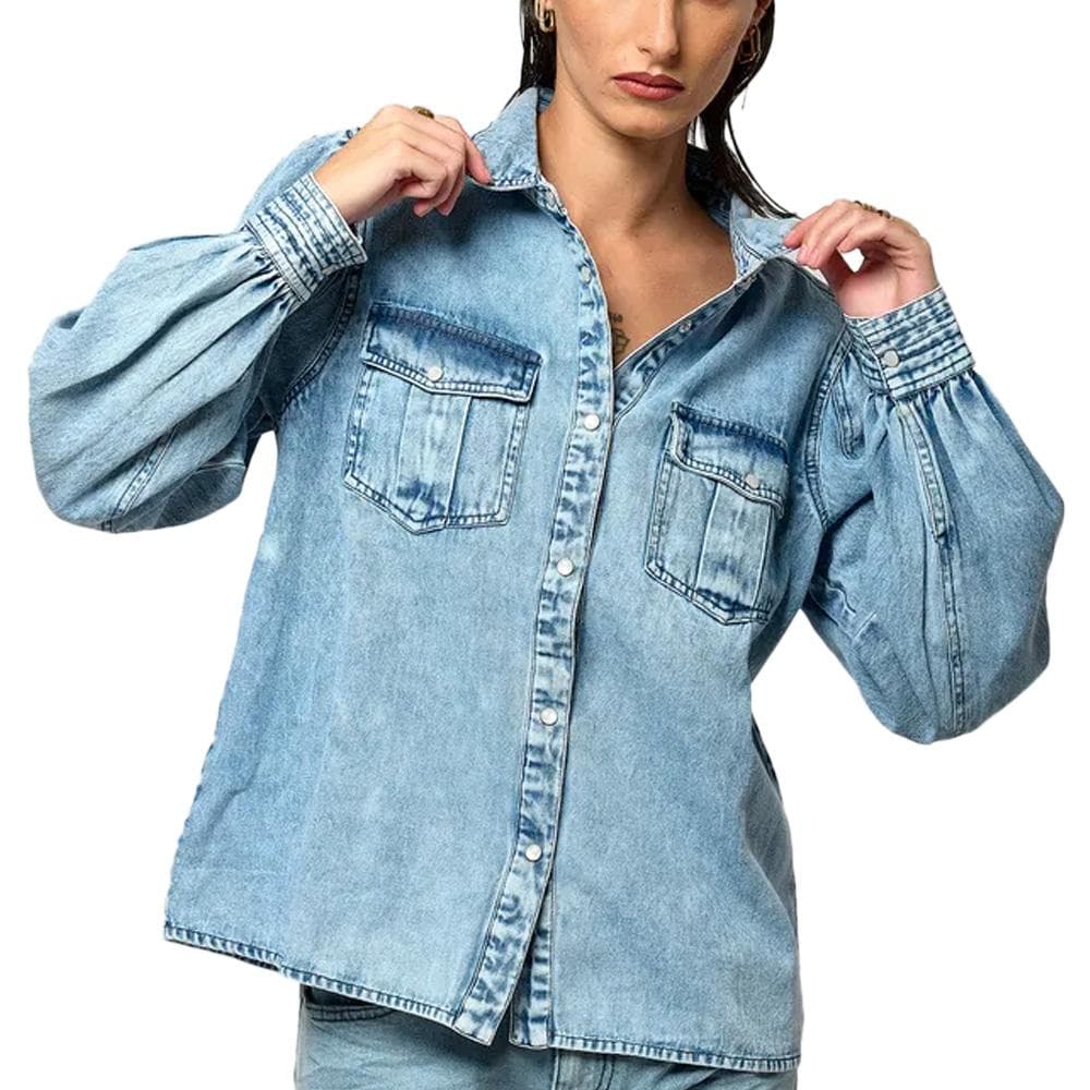 Chemise Bleu Femme Kaporal MABELH 1