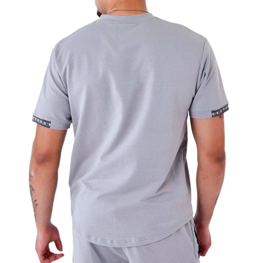 T-Shirt Gris/Blanc Homme Project X Paris 2