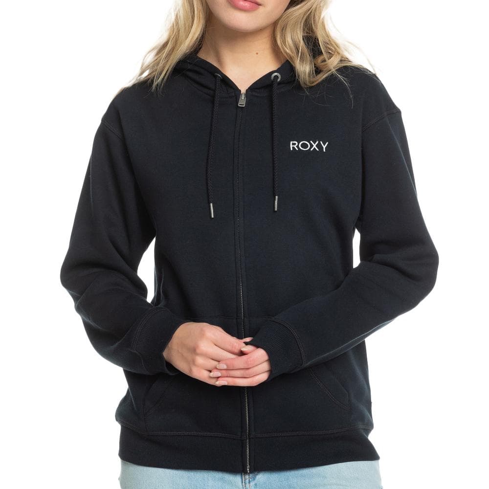 Sweat à Capuche Noir Femme Roxy Surf Stoked 1