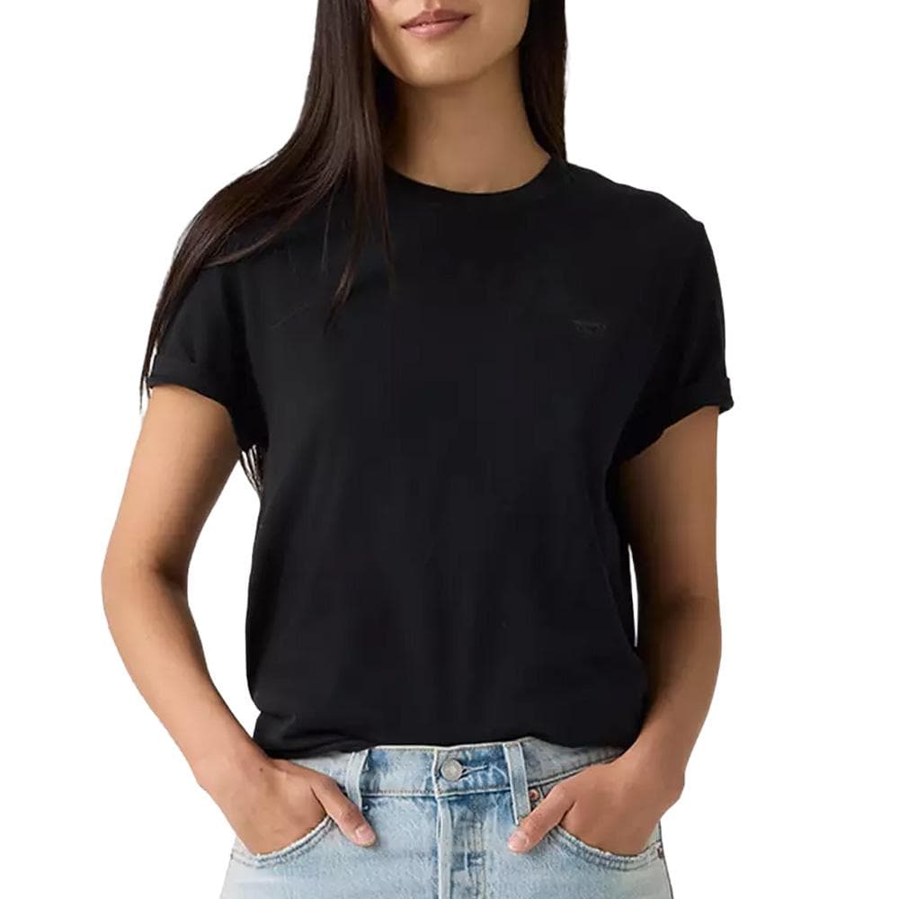 T-shirt Noir Femme Levi's Perfect 1