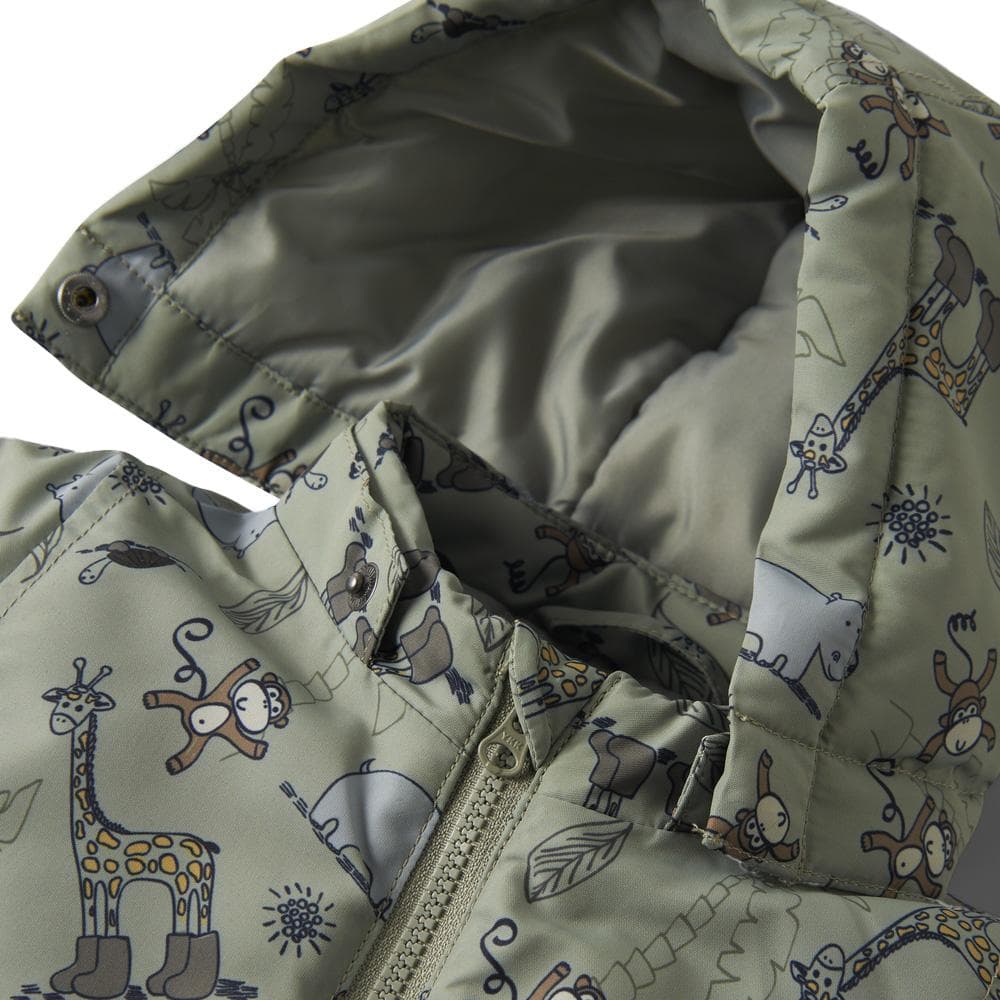 Blouson Vert Garçon Name it Animaux 3