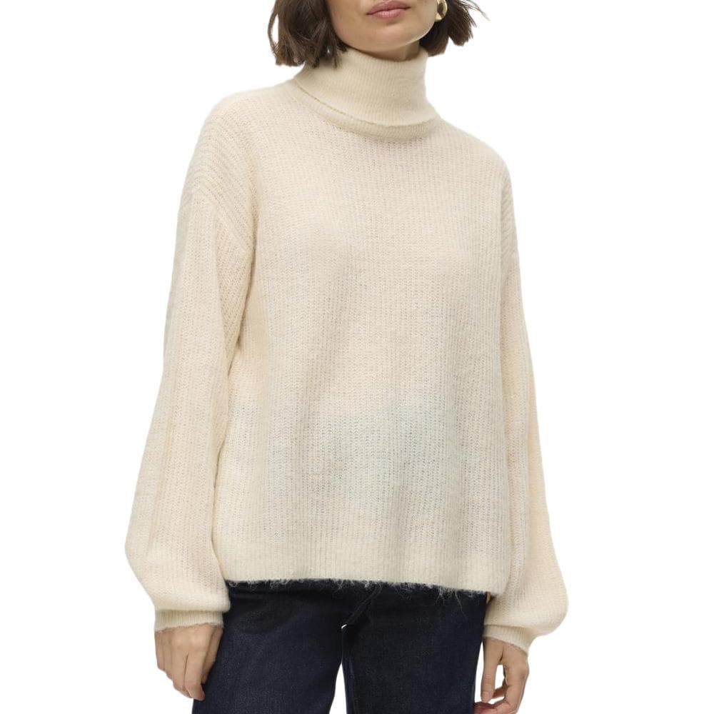 Pull Blanc Femme Vero Moda Mili 1