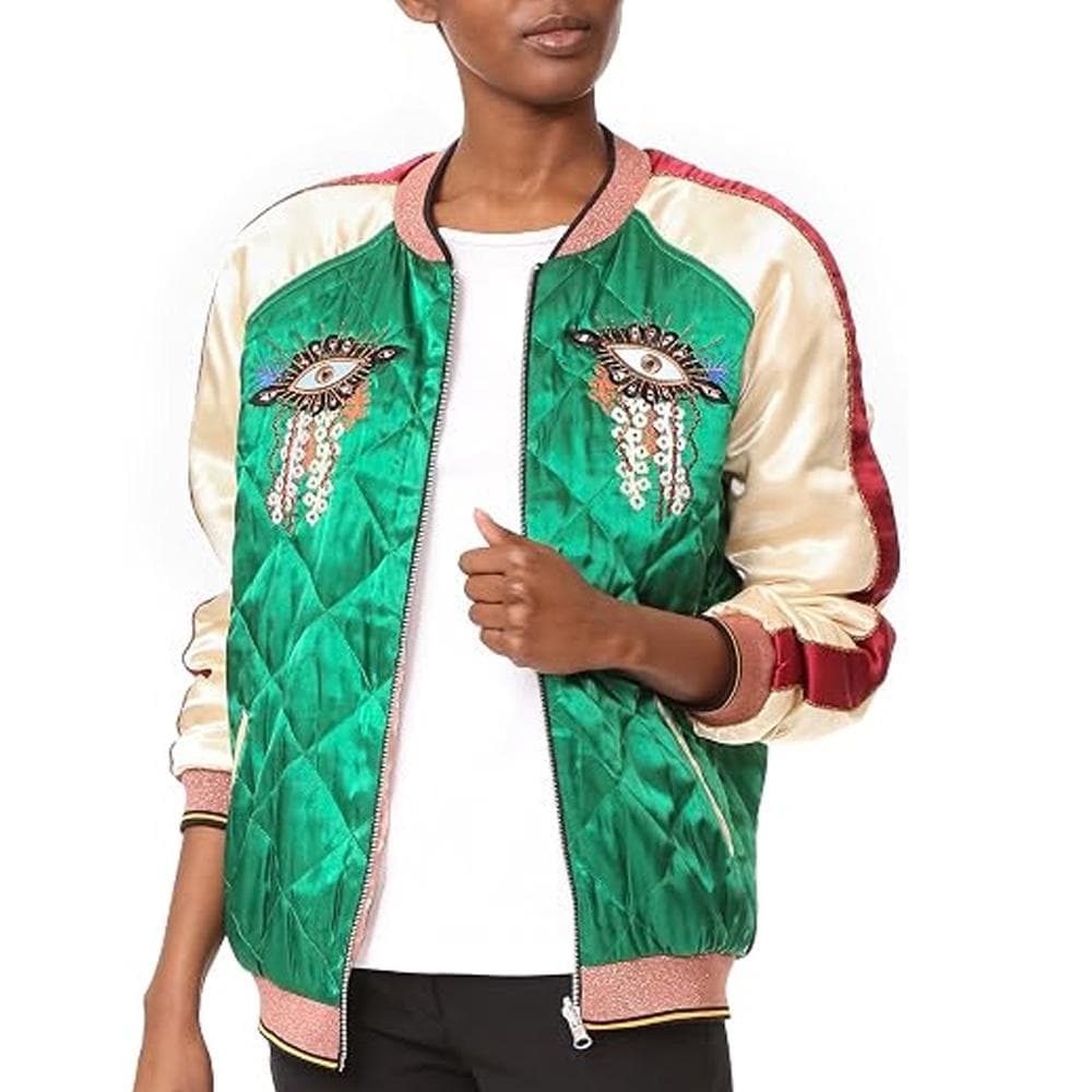 Bomber Vert Femme Scotch & Soda 136904 1