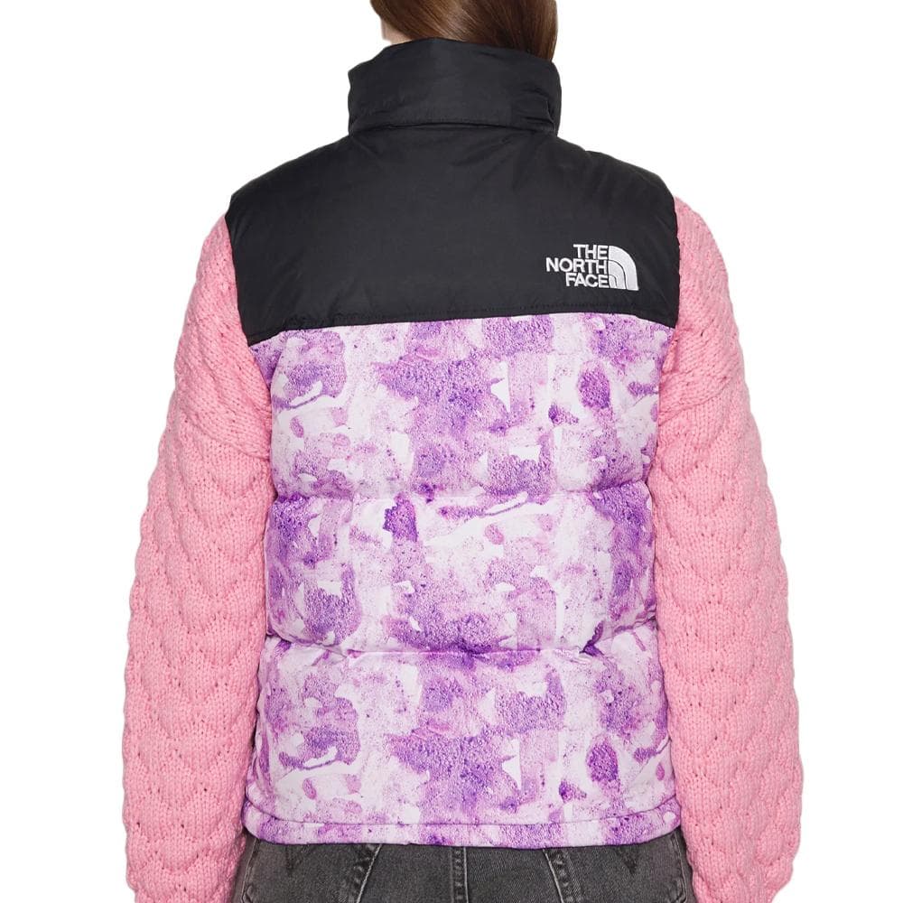 Doudoune Sans Manches Violet/Blanc Femme The North Face 96 Retro 2