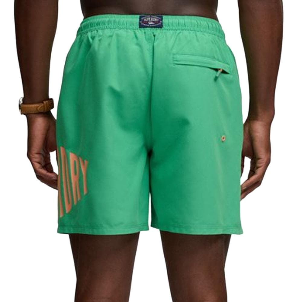 Maillot de bain Vert/Pêche Homme Superdry Swim 2