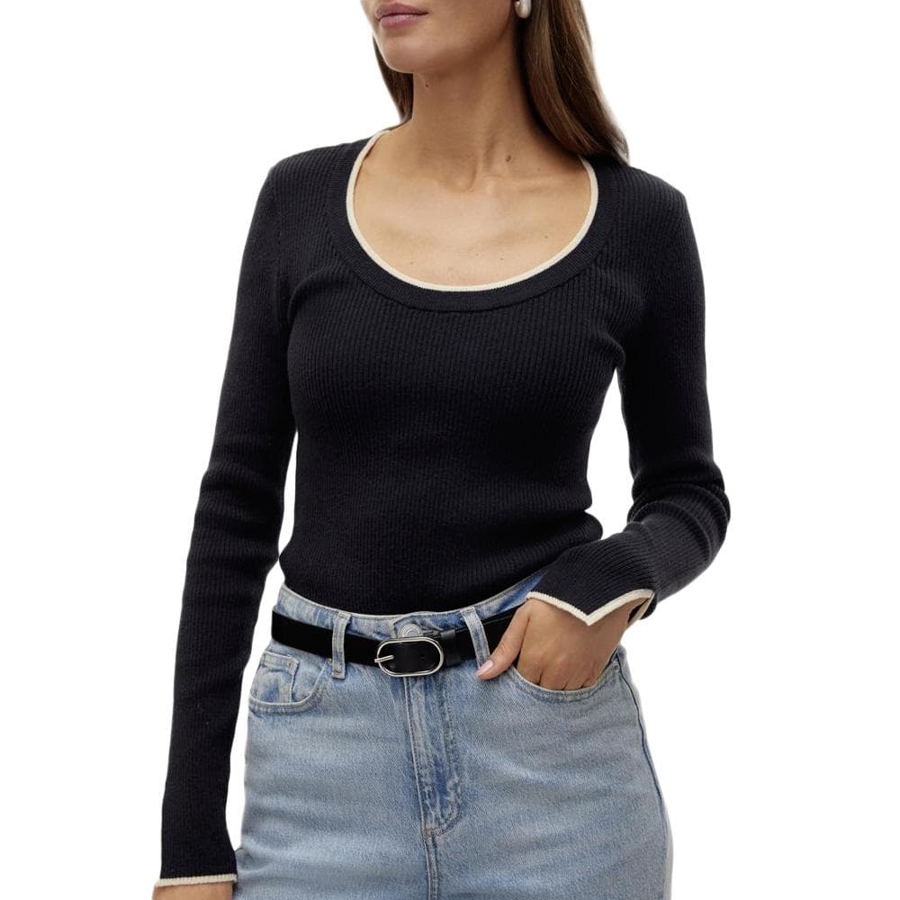 Pull Noir Femme Vero Moda Joan 1
