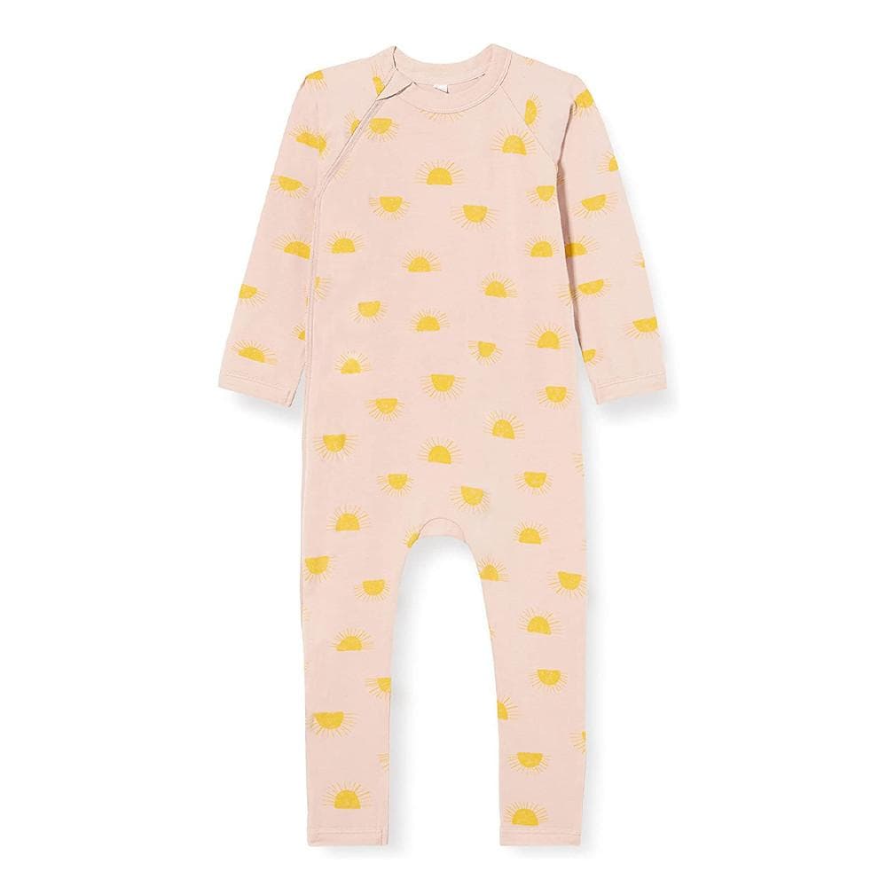 Pyjama Bébé Manches Longues Beige Fille DIM Soleil 1