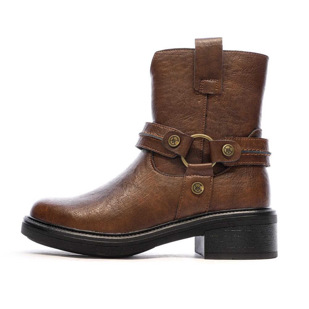 Bottines Marrons Femme Chattawak CIELO 1