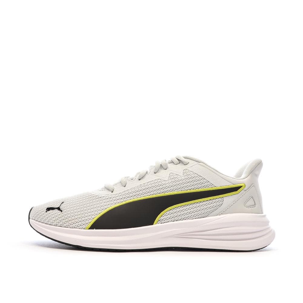 Chaussures de Running Blanches/Noires/Jaunes Homme Puma Transport 1