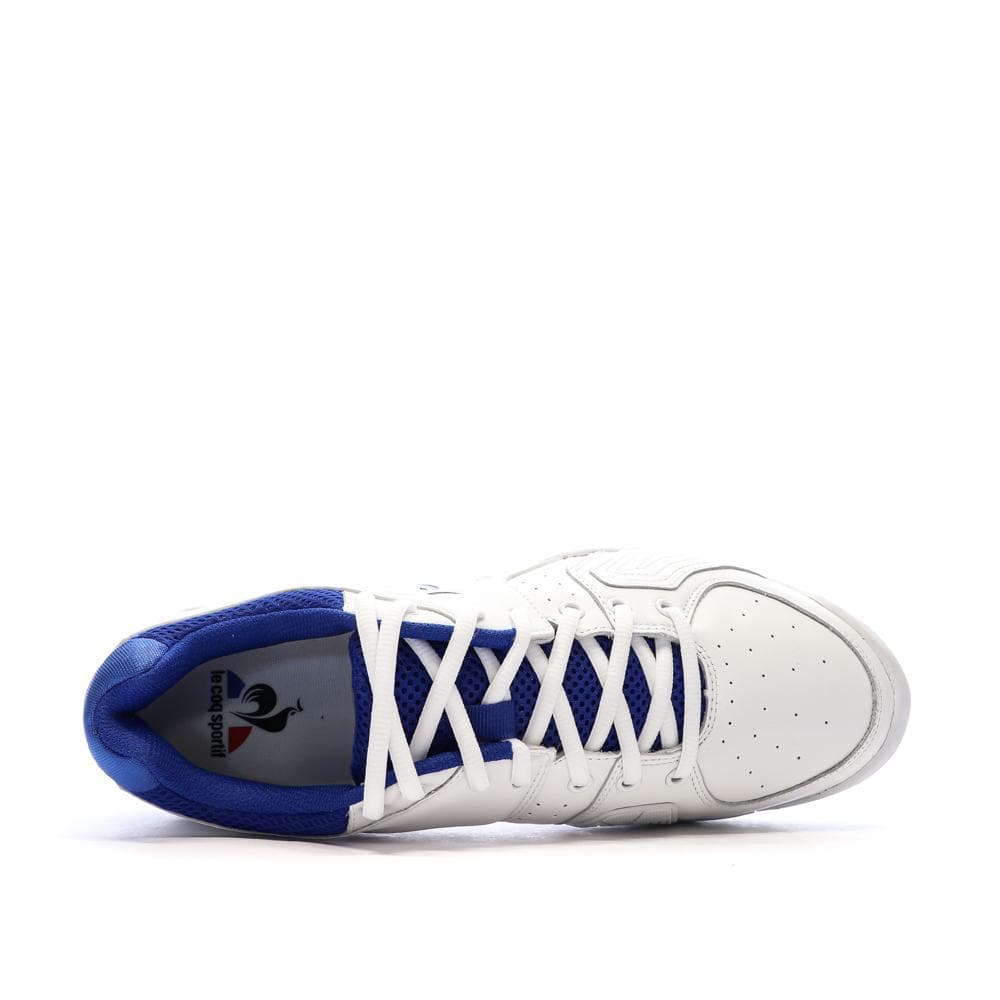 Baskets Blanches/Bleu/Rouges Homme Le Coq Sportif Gasquet 4