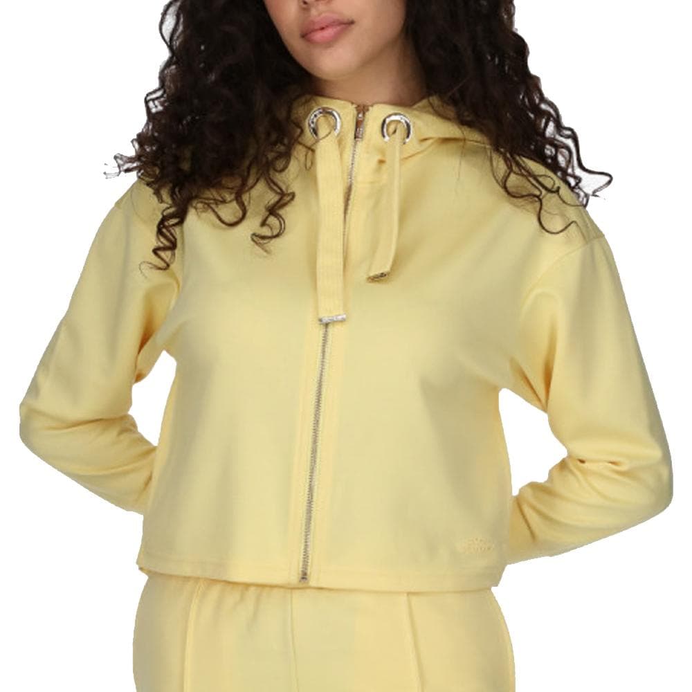 Sweat Zippé Jaune Femme Soul Studio Full Zip 1