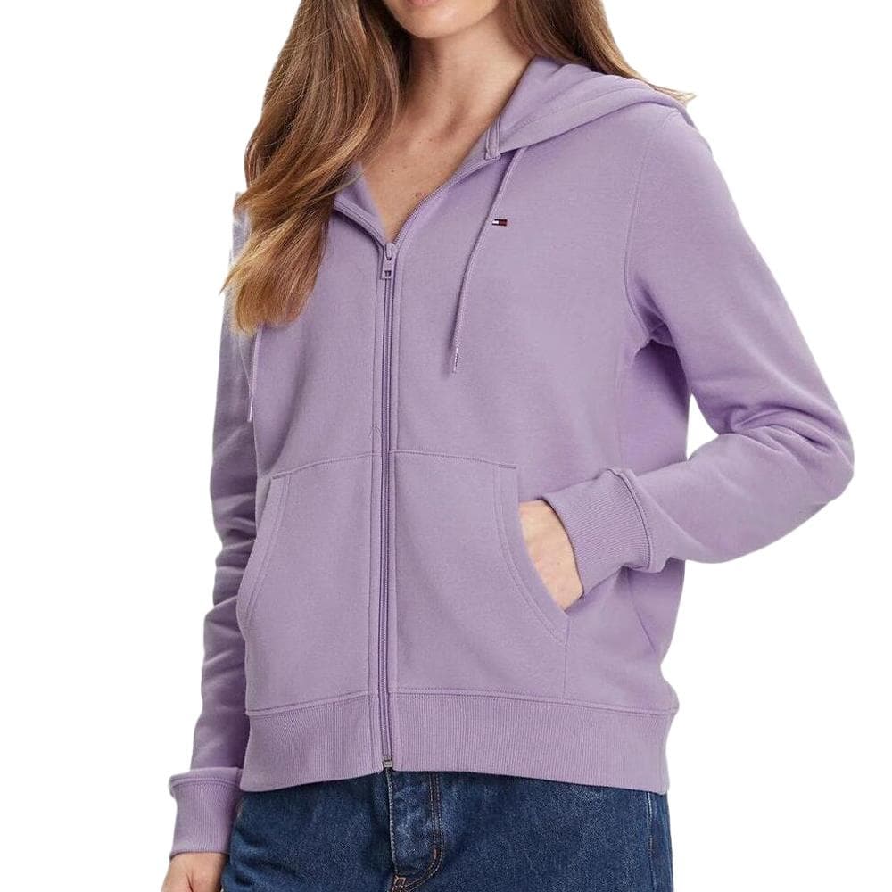 Sweat Violet Femme Tommy Hilfiger Tjw Reg S Flag 1
