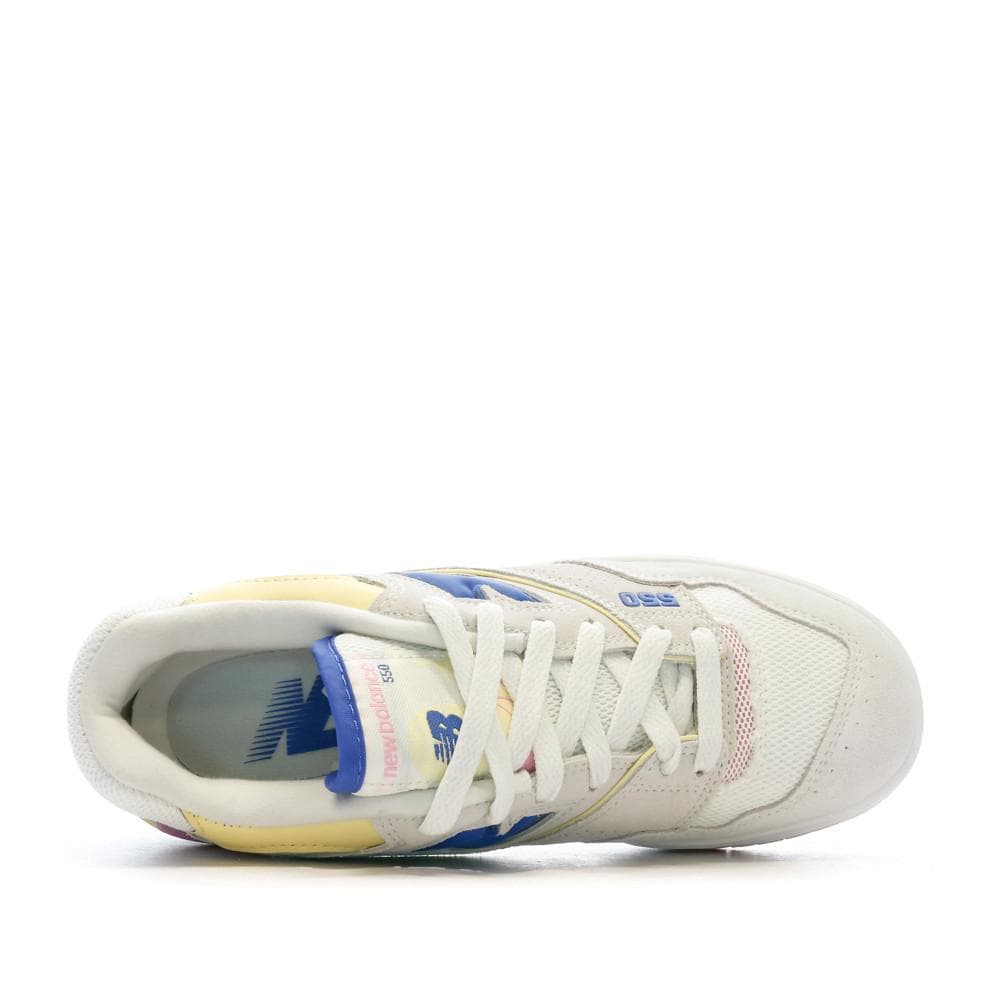 Baskets Beige/Bleu Femme New Balance Bb550 4