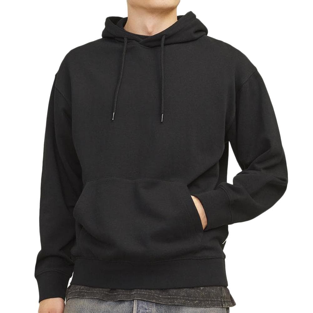 Sweat à Capuche Noir Clair Homme Jack & Jones Charge 1