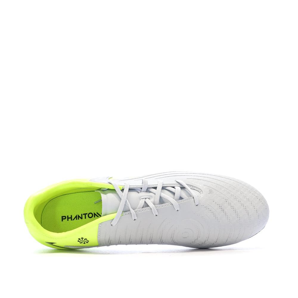 Chaussures de Foot Gris/Jaune Homme Nike Phantom Gx II Acad SG-PRO AC 4