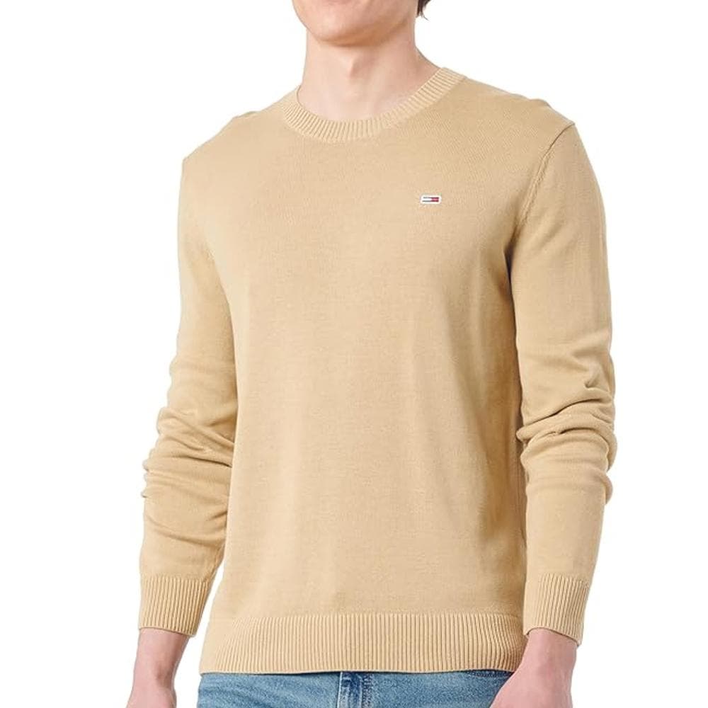 Pull Beige Homme Tommy Jeans Ess Light 1