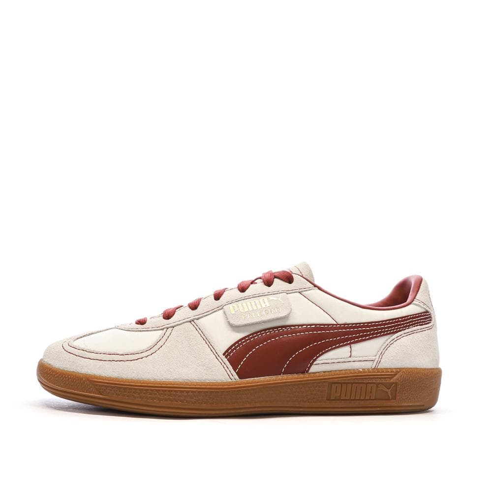 Baskets Beige/Bordeaux Homme Puma Palermo 1