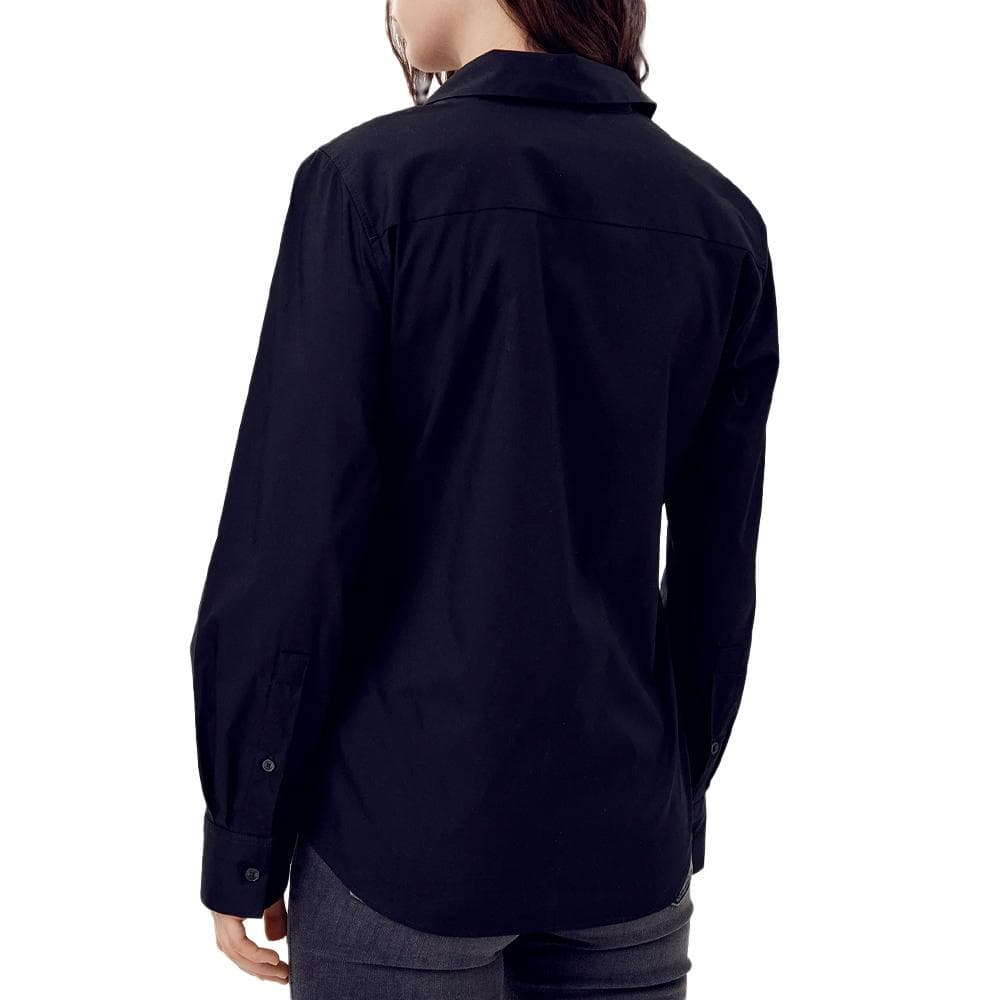 Chemise Marine Femme Tommy Hilfiger Ess Poplin Regular S 2