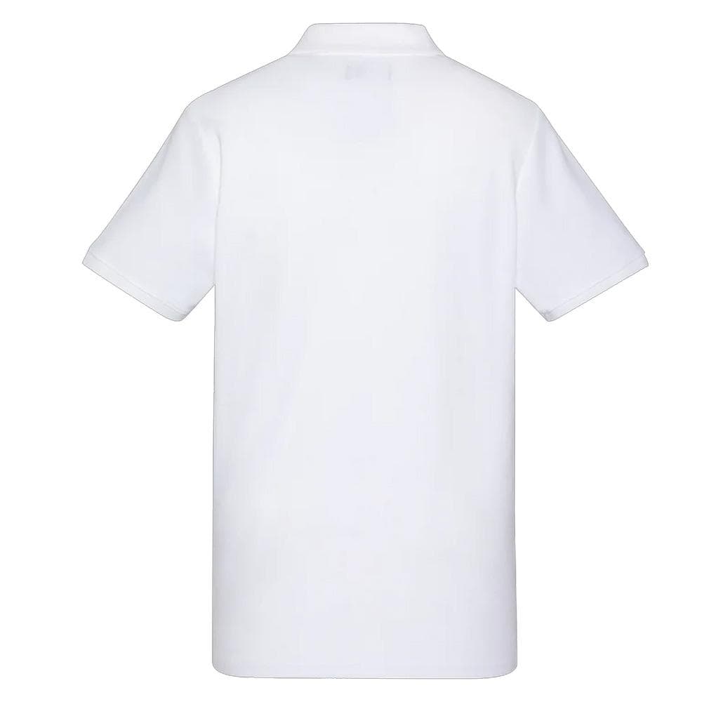 Polo Blanc Homme Schott PS0022 2