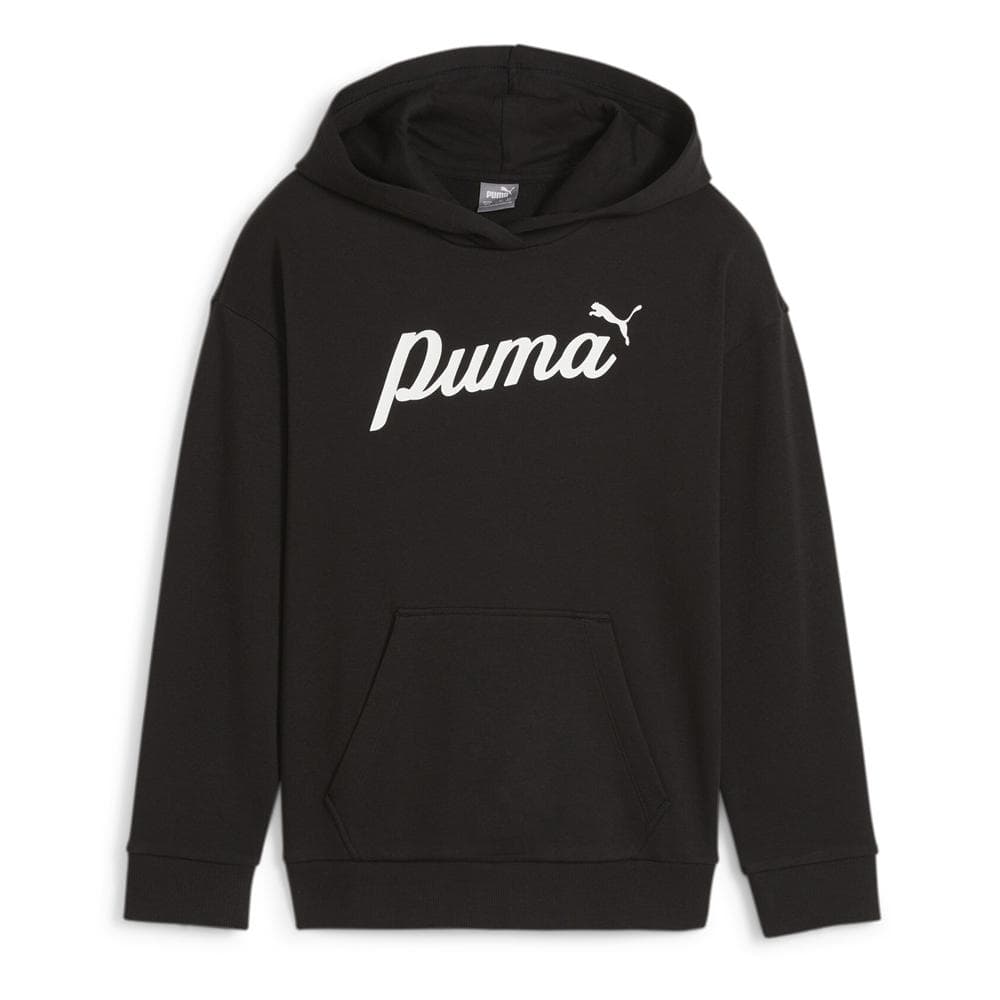 Sweat Noir Fille Puma Script 1