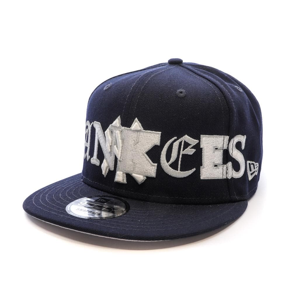 Casquette Noire Homme New Era Typography 1