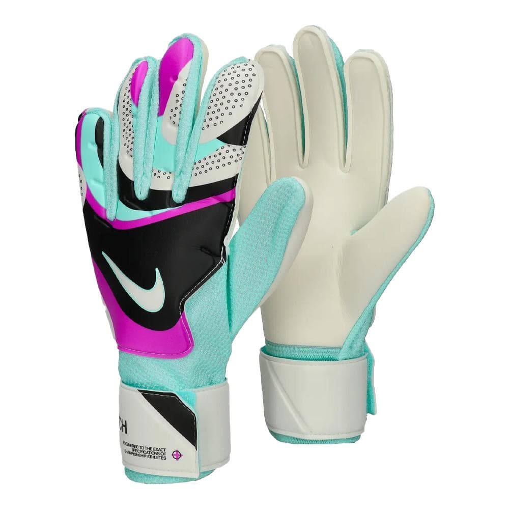 Gants de foot Blanc/Noir/Vert Homme Nike FJ4862 1