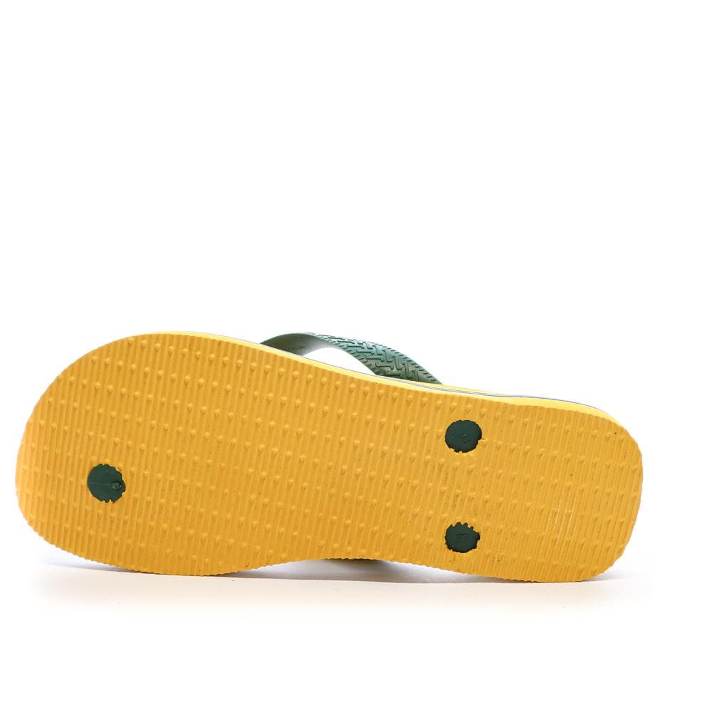 Tongs Jaune/Verte Homme Havaianas Brasil 2