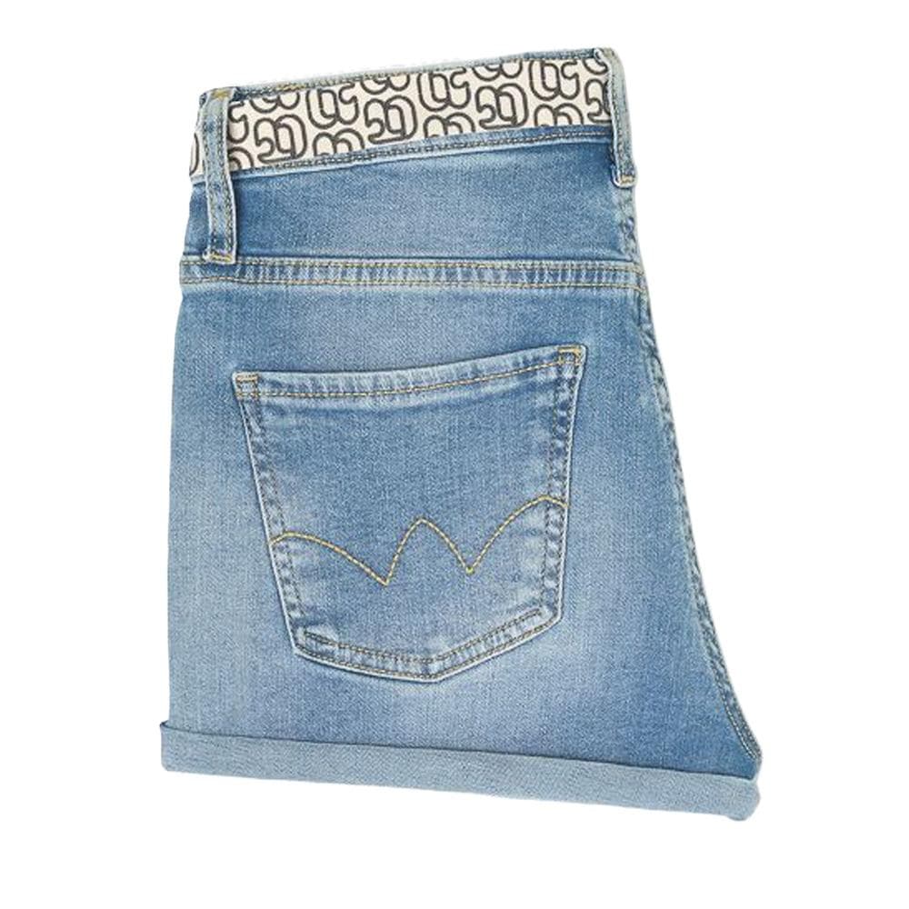 Short en Jean Bleu Fille Le Temps Des Cerises Tiko 2