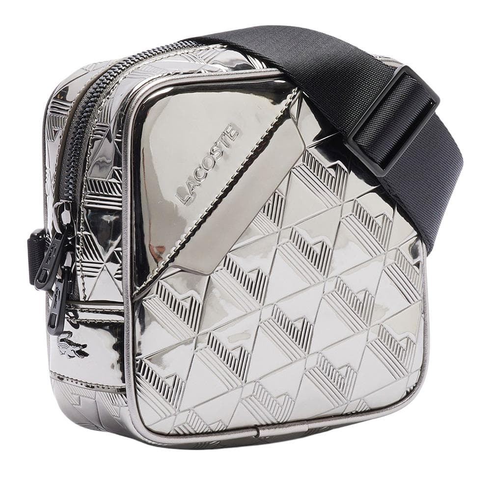 Sacoche Argent Homme Lacoste Blend 3