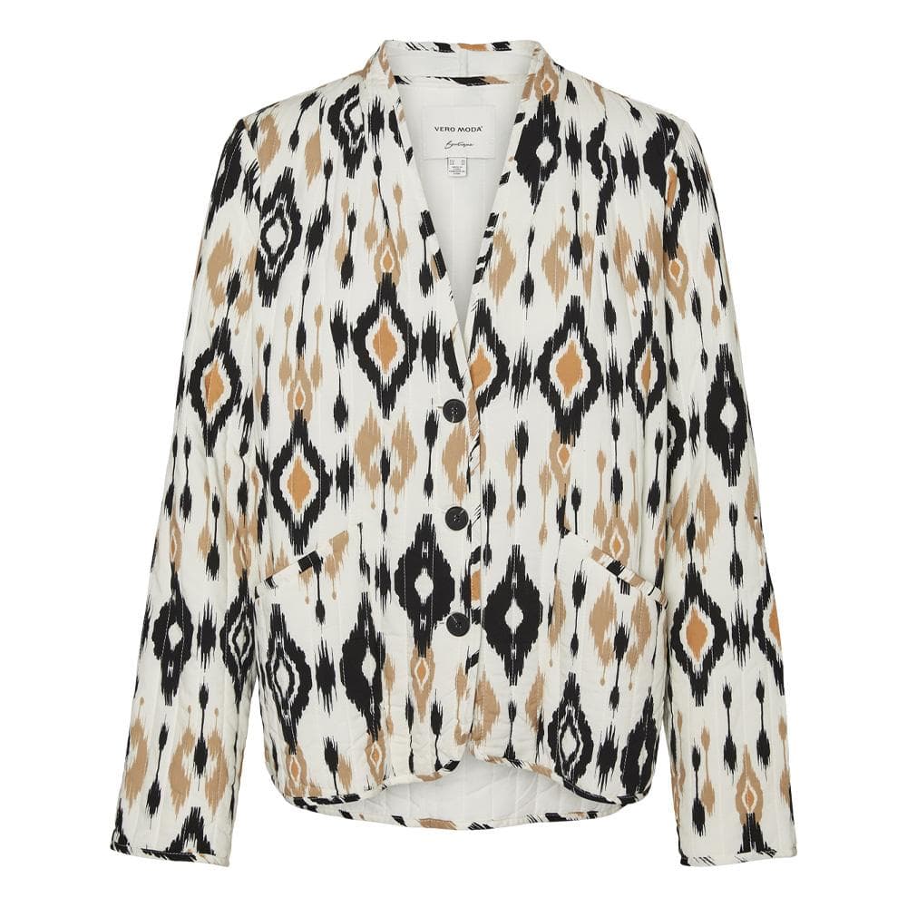 Veste Blanche/Noir Femme Vero Moda Mille Magda 1