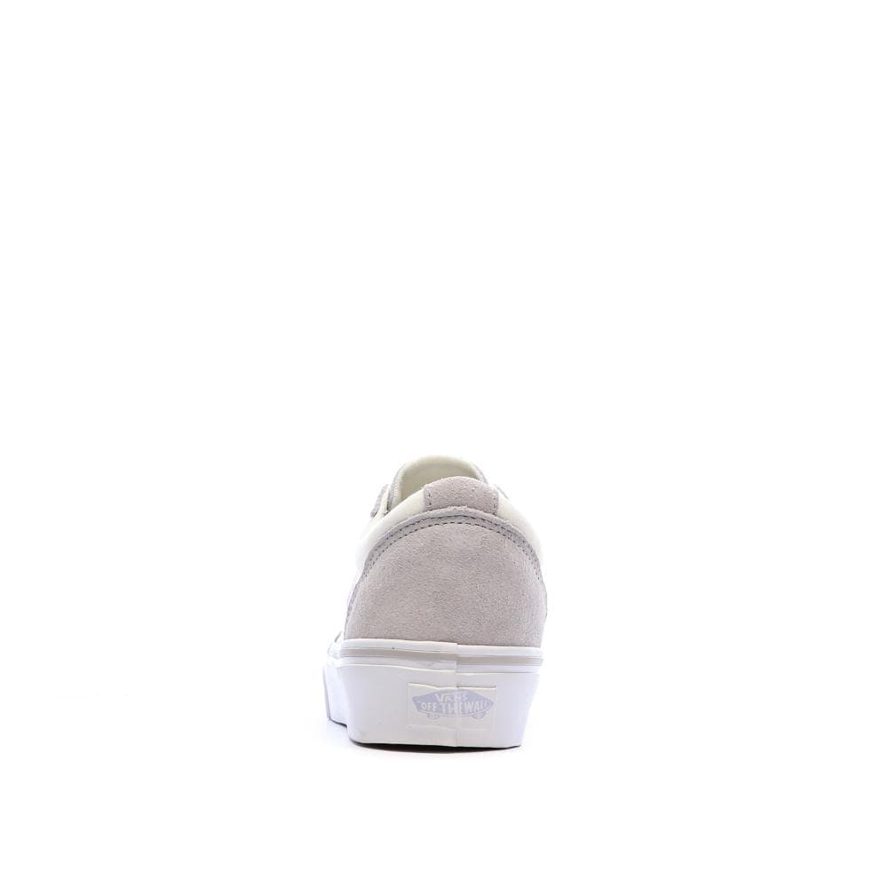 Baskets Beige Femme Vans Ward Platform 3