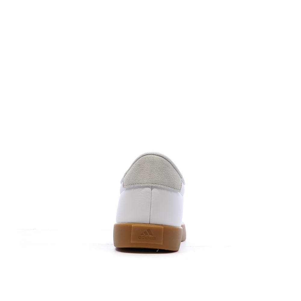 Baskets Blanc/Rose Femme Adidas Vl Court 3.0 K 3
