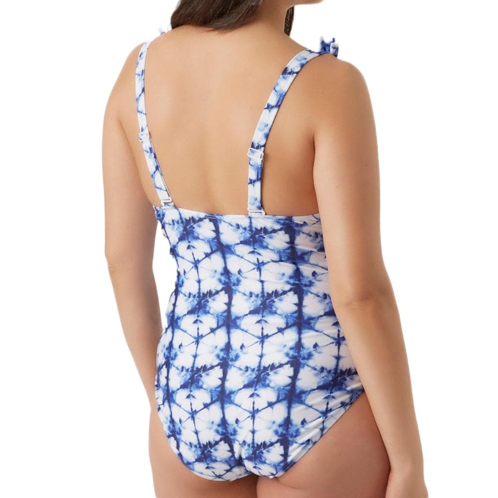 Maillot de bain de Grossesse Bleu/Blanc Femme Mamalicious 20017690 2