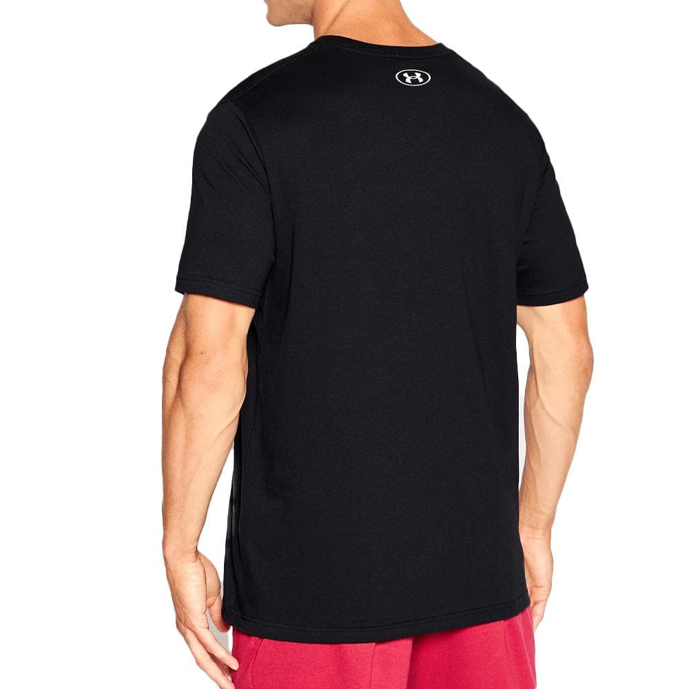 T-Shirt Noir Homme Under Armour Camo Boxed 2