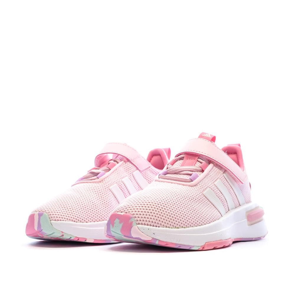 Baskets Rose Fille Adidas Racer Tr23 6