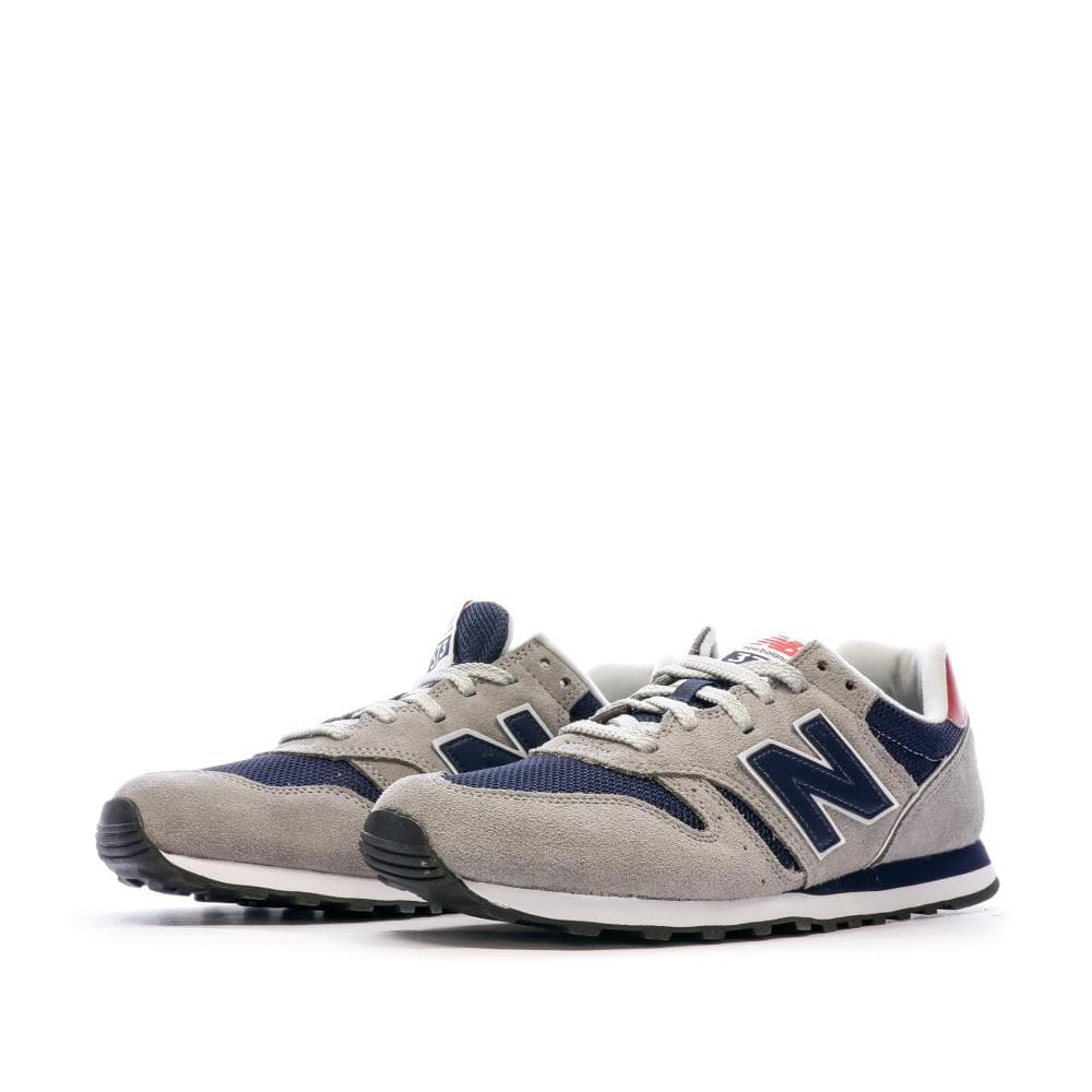 Baskets Gris/Marine Homme New Balance 373 6