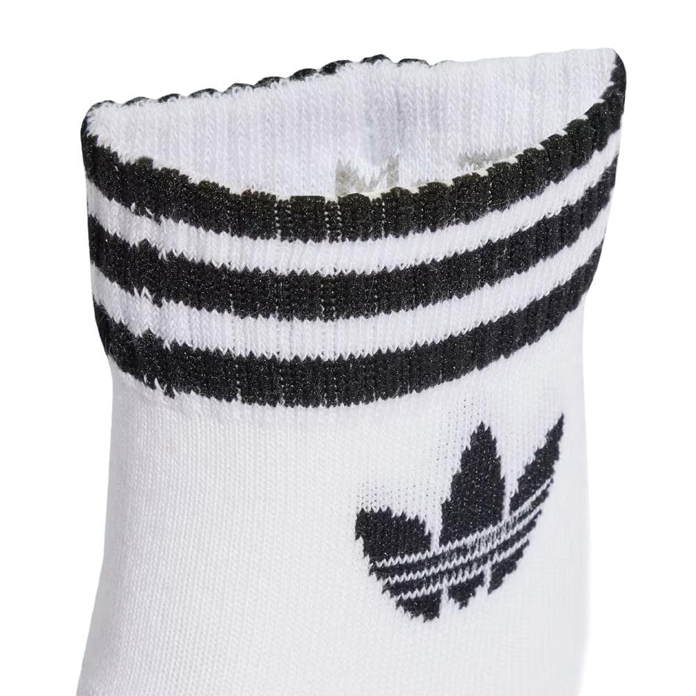 X3 Paires de Chaussettes Blanc Mixte Adidas Ankle S 2