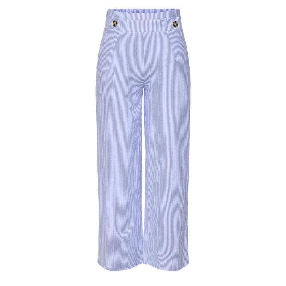 Pantalon Fluide Bleu/Blanc Femme JDY Nelli 3