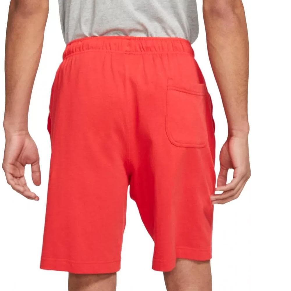 Short Rouge Homme Nike Club 1 2