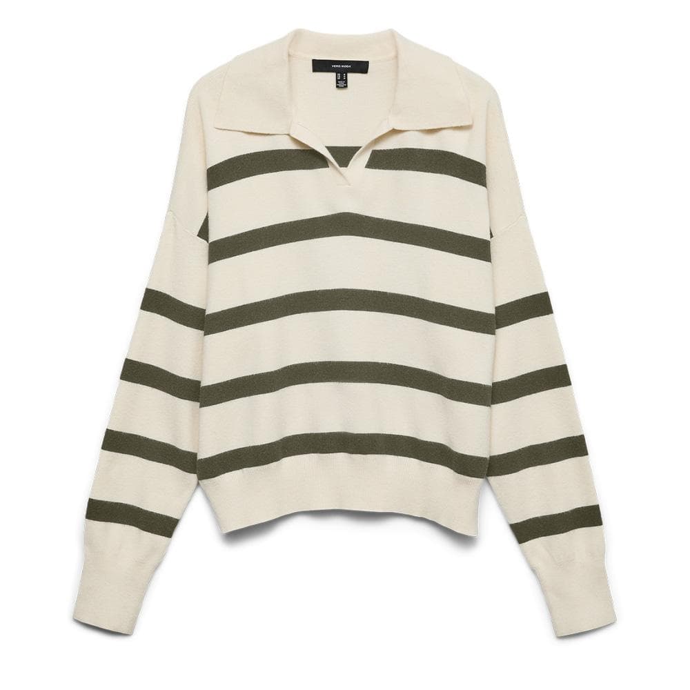 Pull Beige/Kaki Femme Vero Moda Maria 1