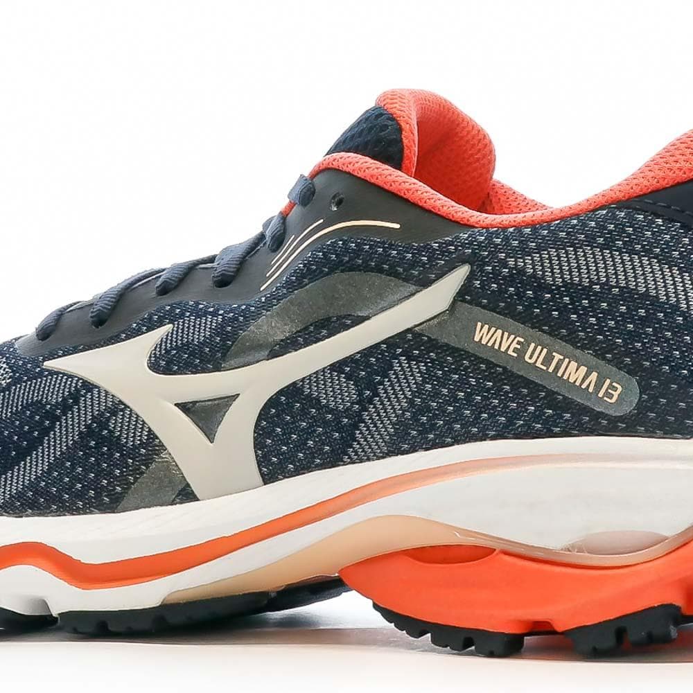 Chaussures de Running Noir/Rouge Femme Mizuno Wave Ultima 7