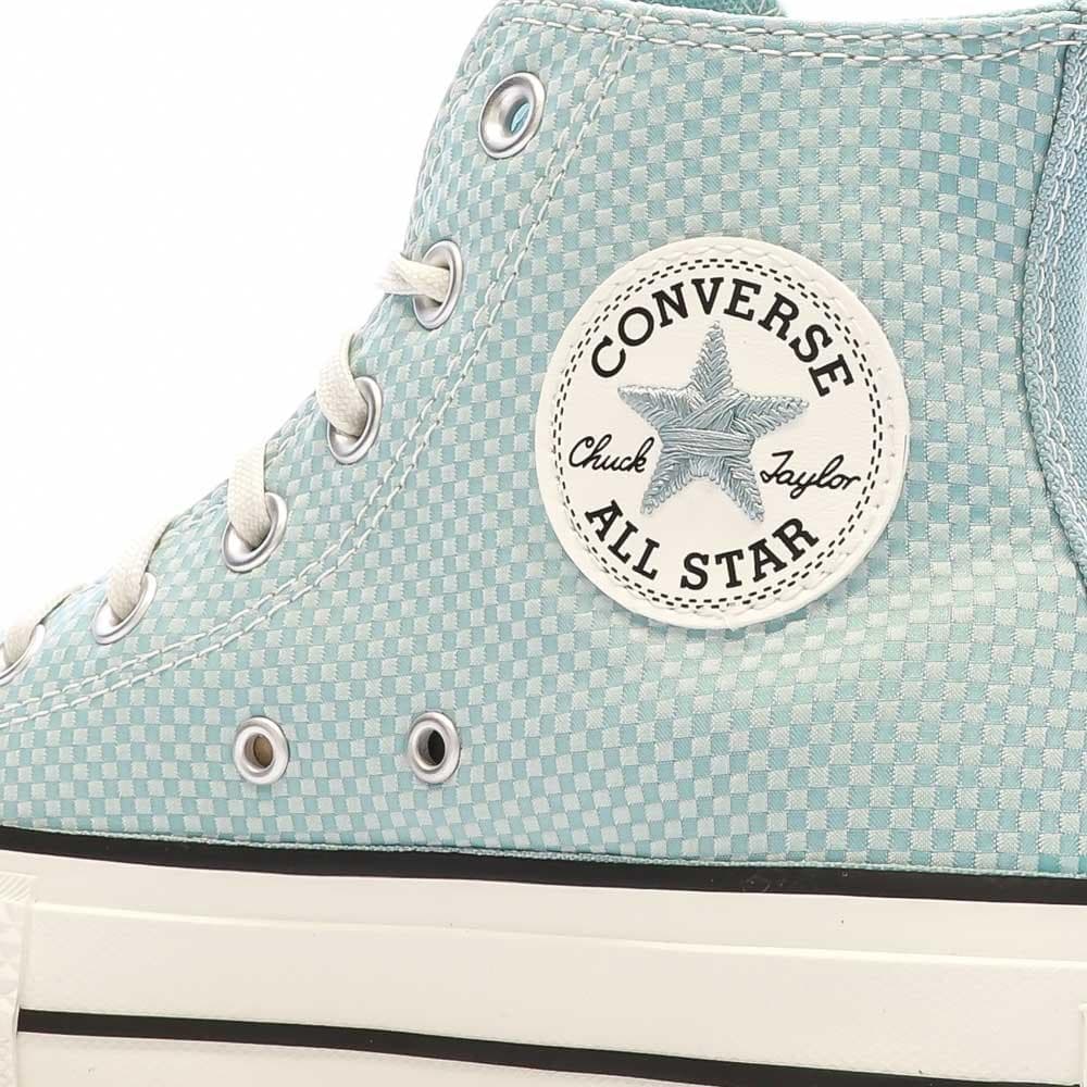 Baskets Turquoise Converse Femme Chuck Taylor All Star Lift Infinity 7