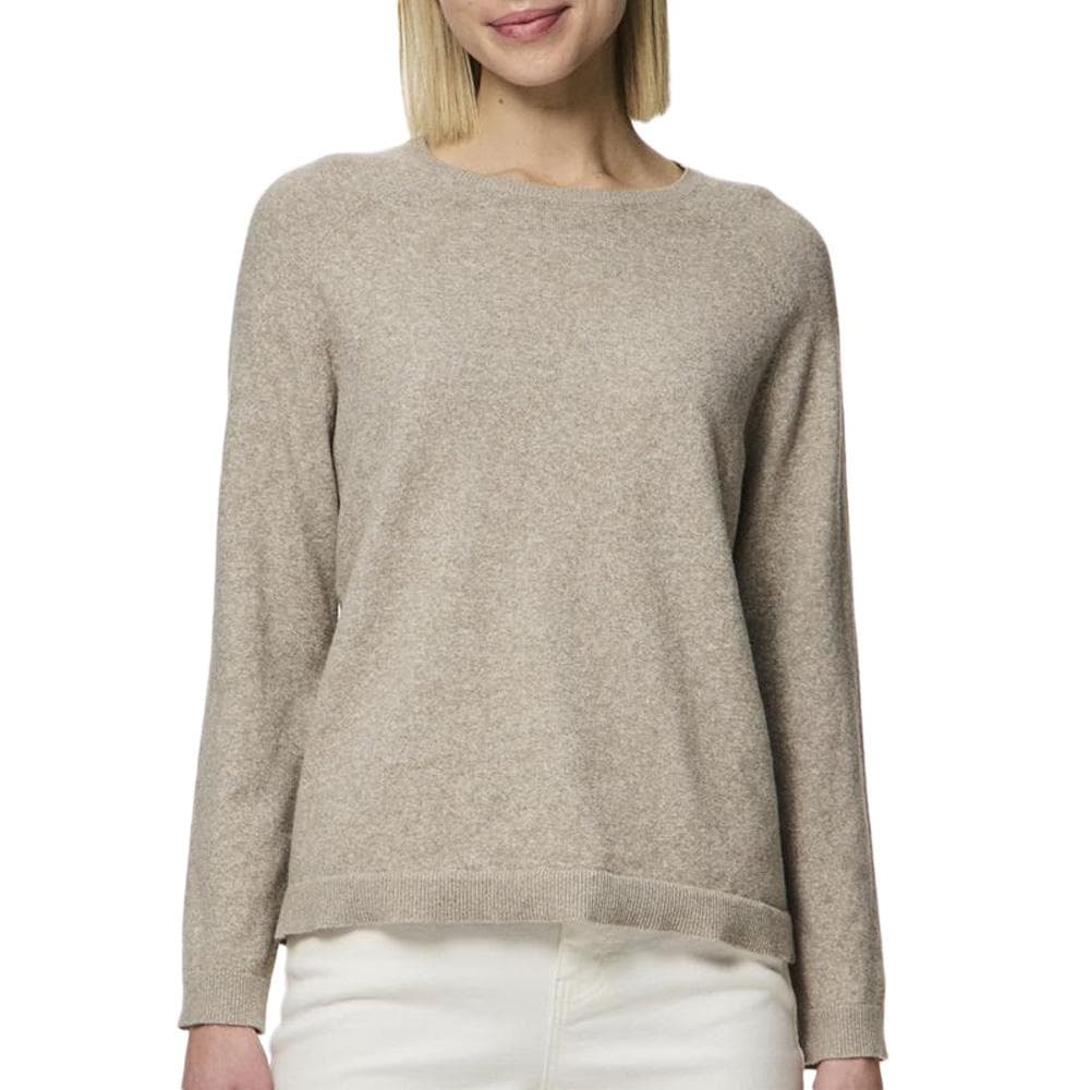 Pull Beige Femme Pieces Bree Knit 1