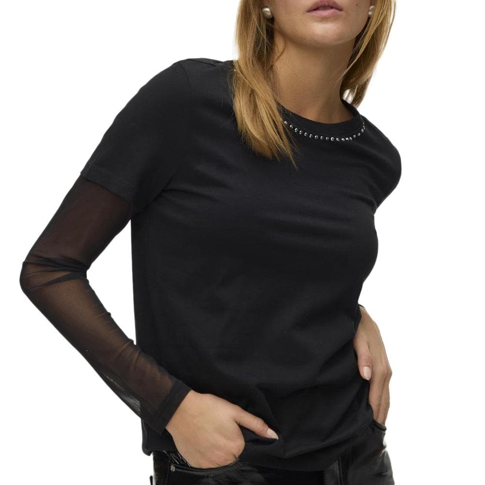 T-Shirt Noir Femme Vero Moda Liana 2