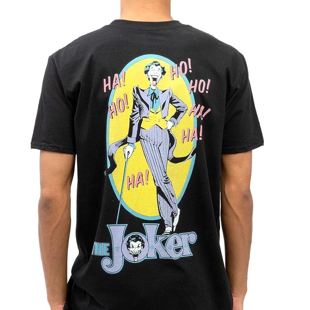 T-Shirt Noir Homme Dc Comics Joker Cane 2