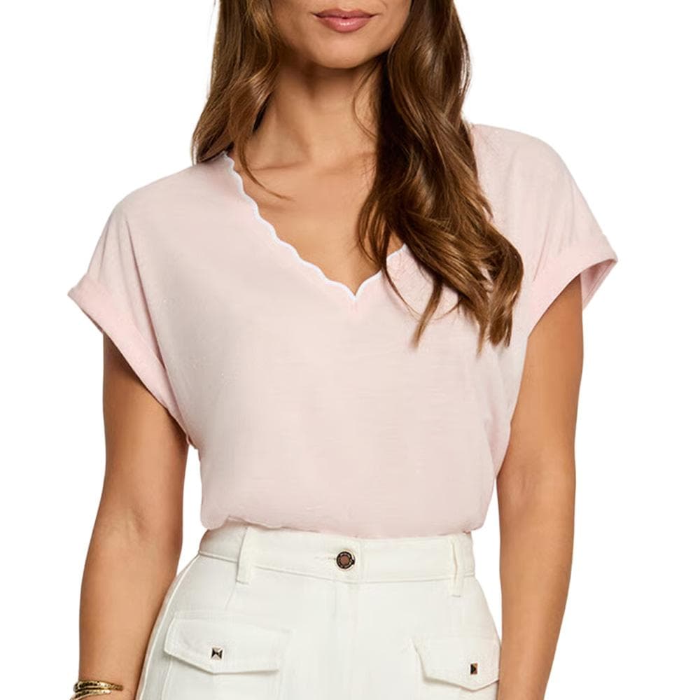 T-Shirt Rose Femme Morgan DIANA 1