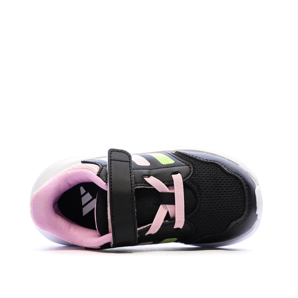 Baskets Noir/Rose Bébé Fille Adidas Tensaur Run 3.0 El 4