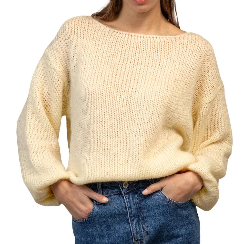 Pull Jaune Femme An'ge Jade 1