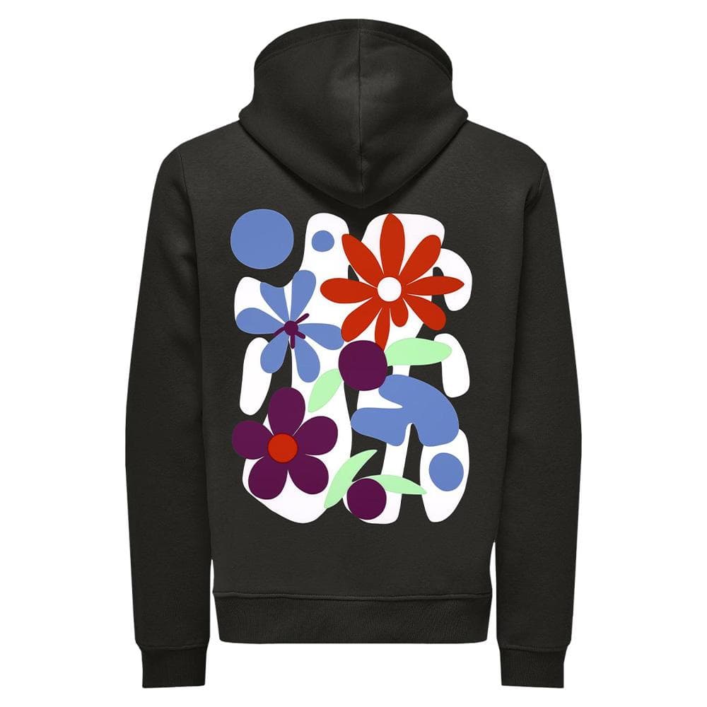 Sweat Noir Homme Only & Sons Flower 2